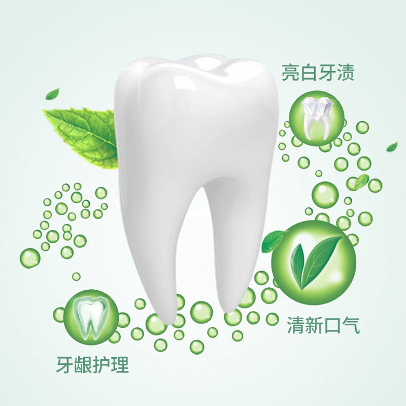 草珊瑚天然中药草本萃牙膏228克双支装高清大图