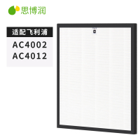 思博润配飞利浦空气净化器过滤网滤芯 AC4124集尘HEPA网 配飞利浦 AC4002 AC4004 AC4012超惠版