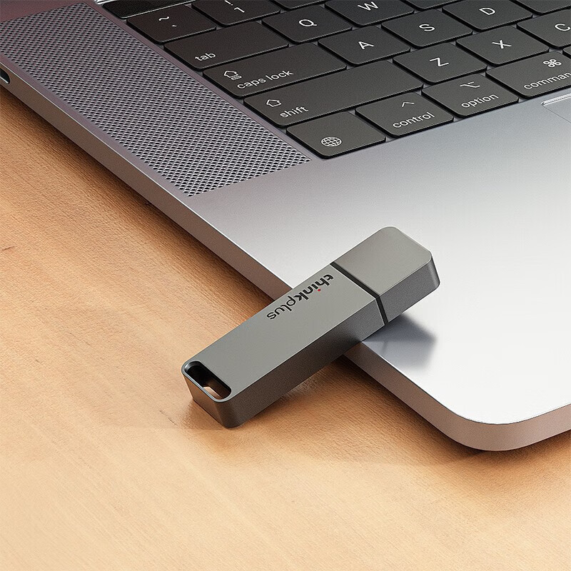 ThinkPlus联想32GB USB3.1高速U盘TU100灰色 金属迷你办公投标电脑系统车载多功能通用高清大图