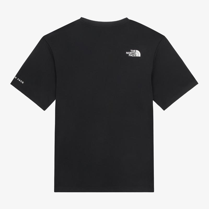 THE NORTH FACE北面中性短袖圆领印花透气吸汗户外休闲运动T恤高清大图