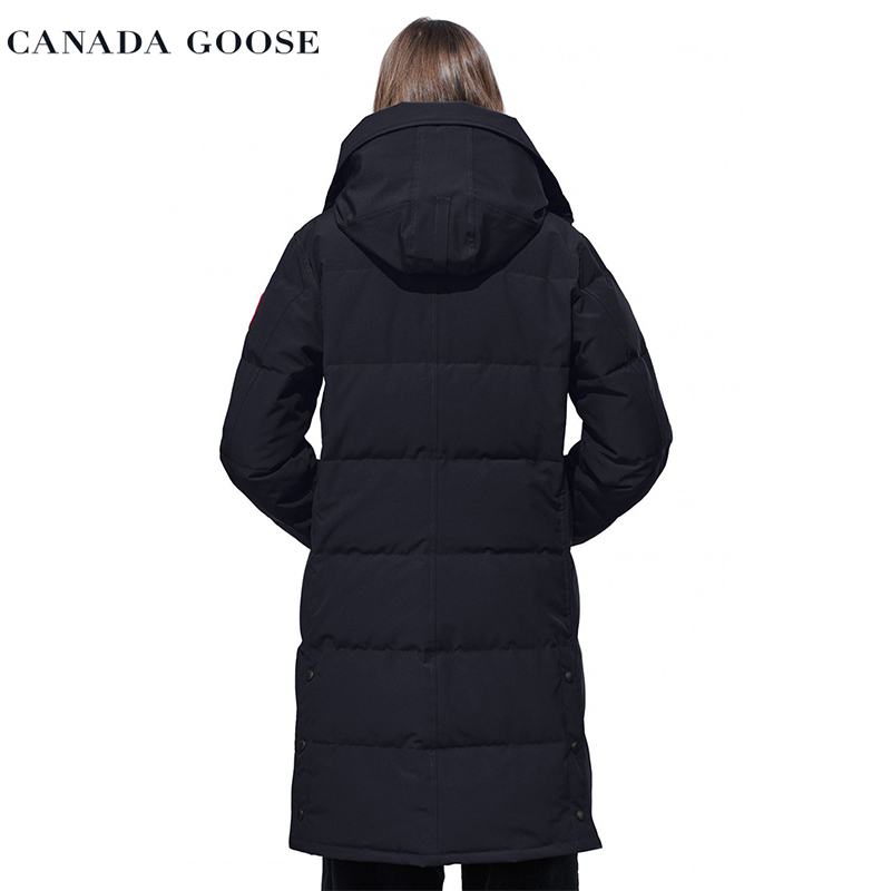 [直营]Canada Goose加拿大鹅SHELBURNE PARKA系列女士中长款派克时尚连帽羽绒服外套 加鹅