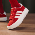 阿迪达斯（adidas）女鞋新款GRAND COURT运动鞋低帮板鞋耐磨休闲鞋KJ2065 ZP KJ2065/红色 37