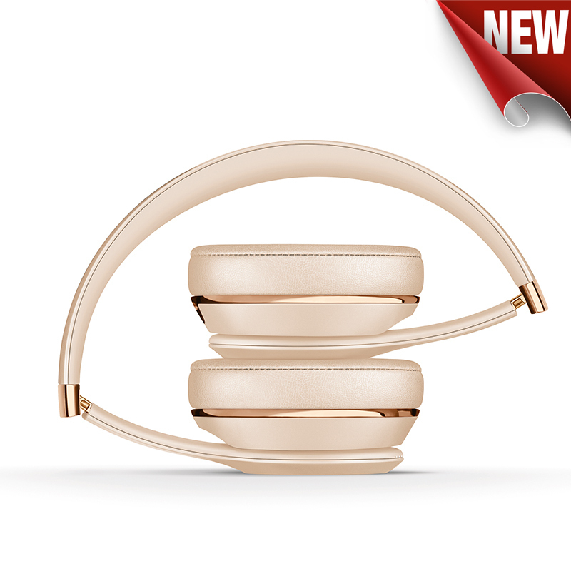BEATS Solo3 Wireless 头戴式耳机 无线耳机 - 丝缎金 MUH42PA/A