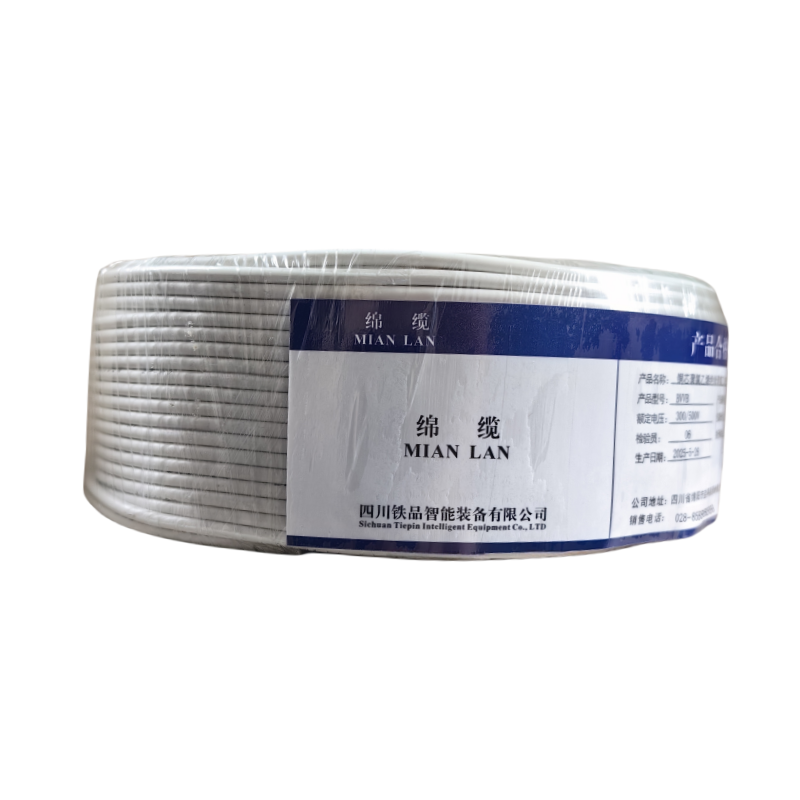 绵缆 铜芯聚氯乙烯绝缘聚氯乙烯护套扁形电缆 BVVB-2*10-300/500V 米高清大图