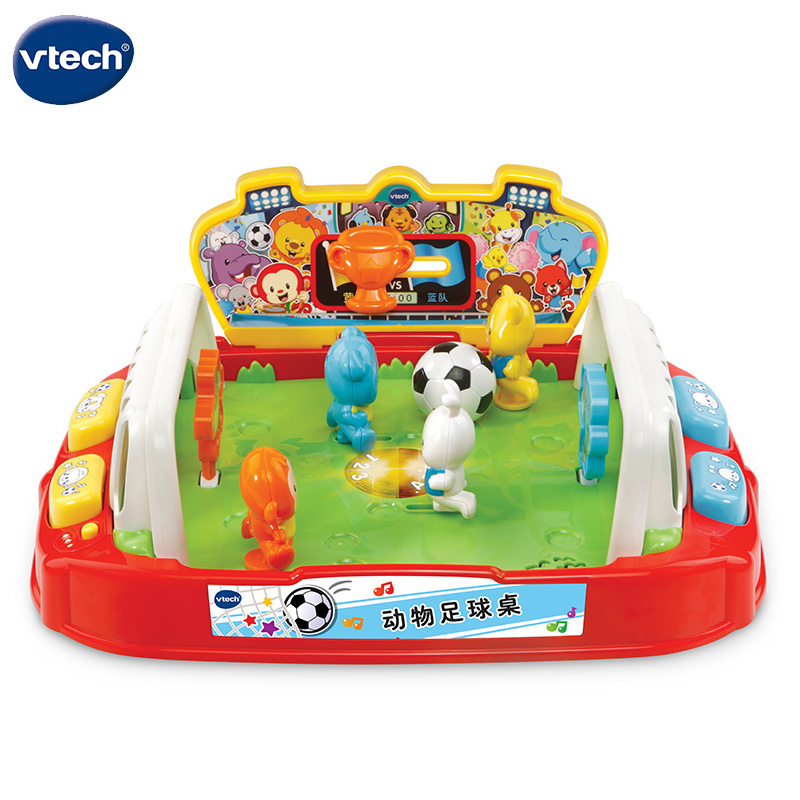 [苏宁自营]伟易达(Vtech) 玩具 动物足球桌 桌上足球早教儿童声光玩具