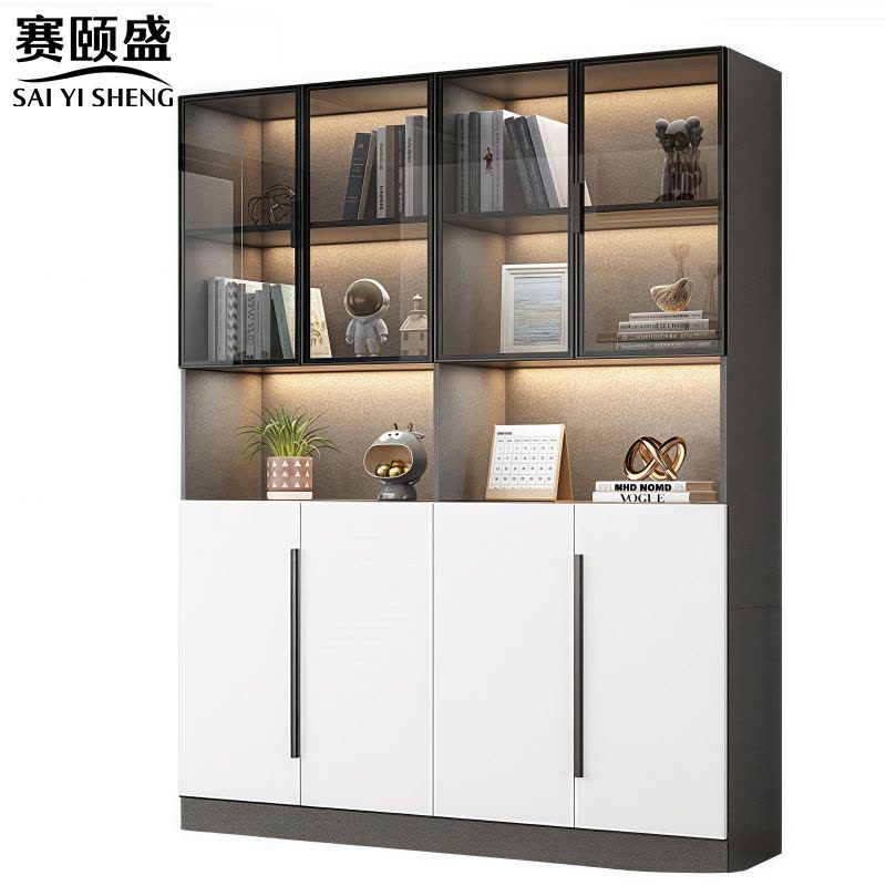 赛颐盛书柜展示柜160*42*200cm台图片