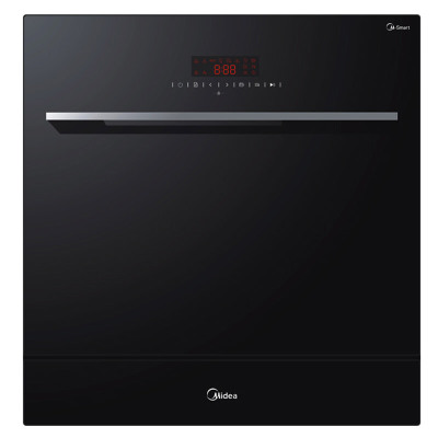 美的(Midea) 8套家用大洗涤程序除菌软水烘干嵌入式自动洗碗机WQP8-3906-CN