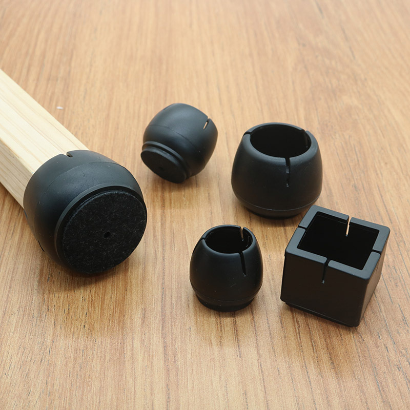保护家具脚垫防滑耐磨硅胶椅子脚套桌椅脚套桌椅脚垫凳子腿套19号黑色