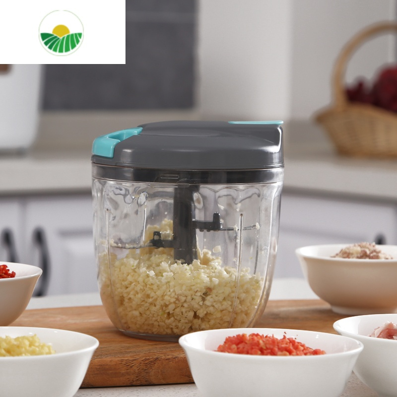 三维工匠绞肉机手动家用手拉式切剁肉碎菜辣椒网红小型料理机搅饺子馅