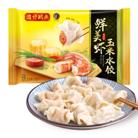 湾仔码头虾仁玉米水饺400g