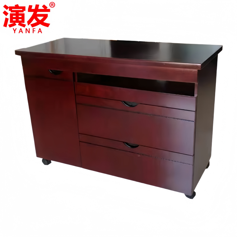 演发 办公桌三抽 个高清大图