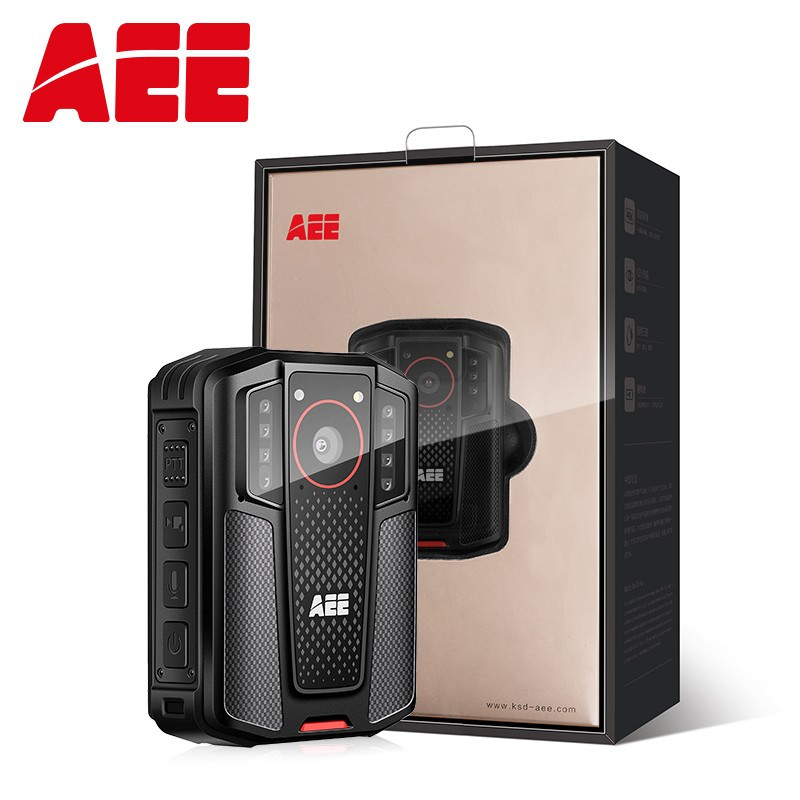 AEE DSJ-K5对讲机记录仪512G内存高清红外夜视GPS定位小型便携随身现场记录仪