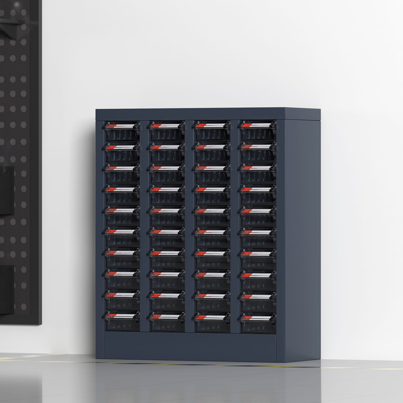 臻远 ZYLJG-W61 零件柜 40抽透明无门小号 526*220*620高清大图