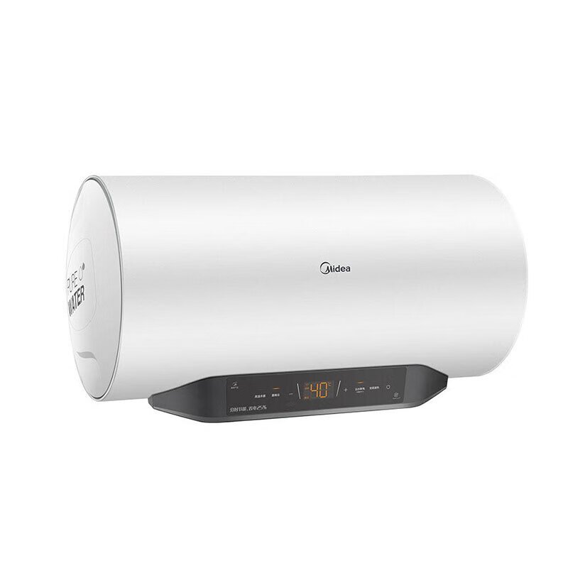 美的(Midea)80升变频速热遥控数显电热水器极地白一级能效 F80-22DE5(HEY)