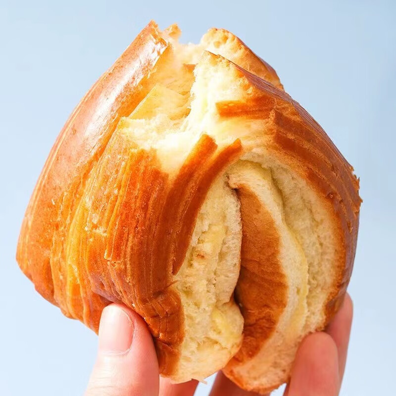 泓一 千层软撕面包 手撕面包零食早餐代餐面包网红速食品800g(单位:箱)