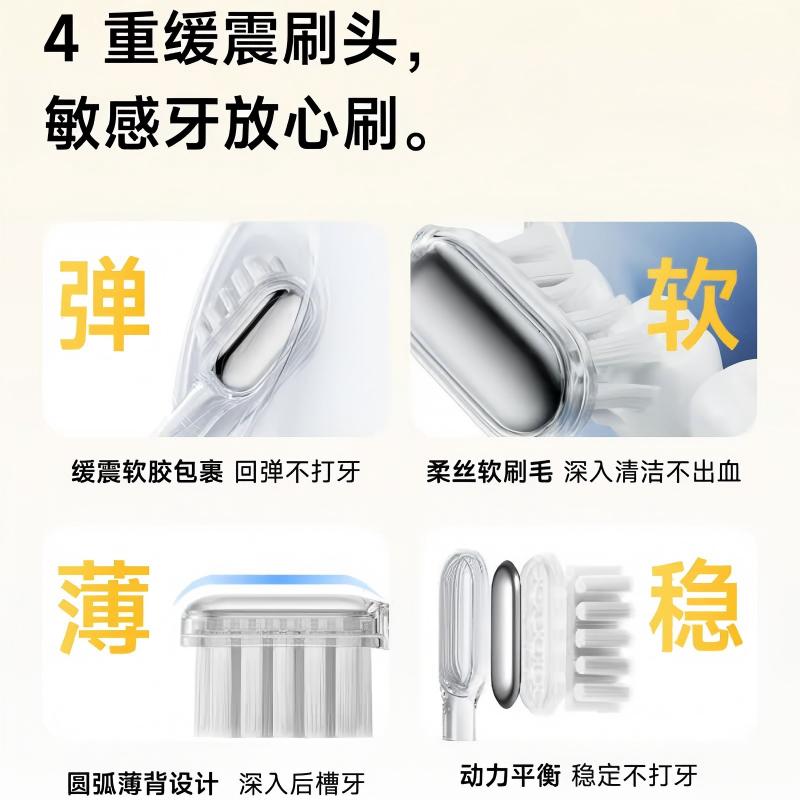 徕芬 深度清洁护龈电动牙刷 SE 哑光灰高清大图