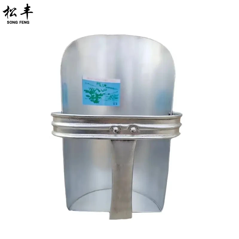 松丰(SONG FENG)加厚镀锌铁皮簸箕垃圾撮铁簸箕垃圾铲铁撮子26.5cmX17cmX13cm个高清大图