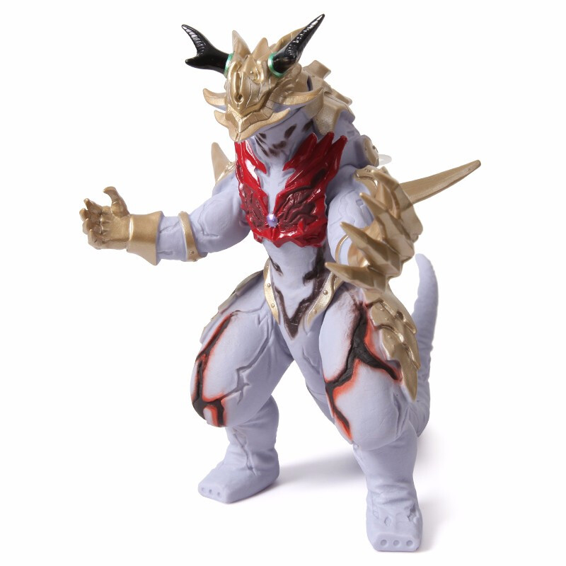 玩具 大软胶怪兽人偶系列 赛罗艾克斯欧布迪迦奥特曼 大怪兽-闪电杀手