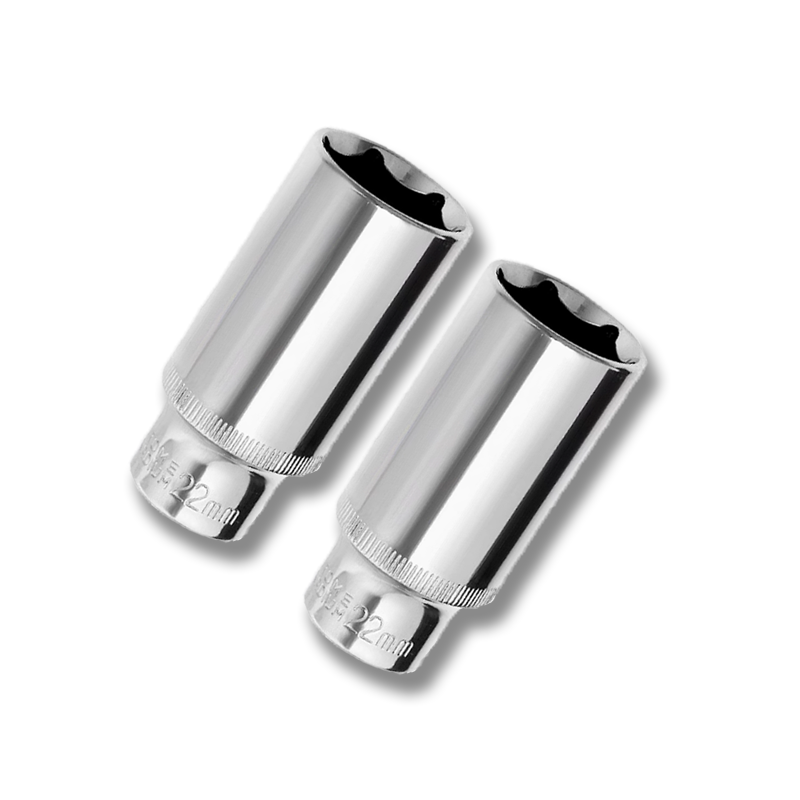 立伟铁牛3/8六角长套筒22mm/个高清大图