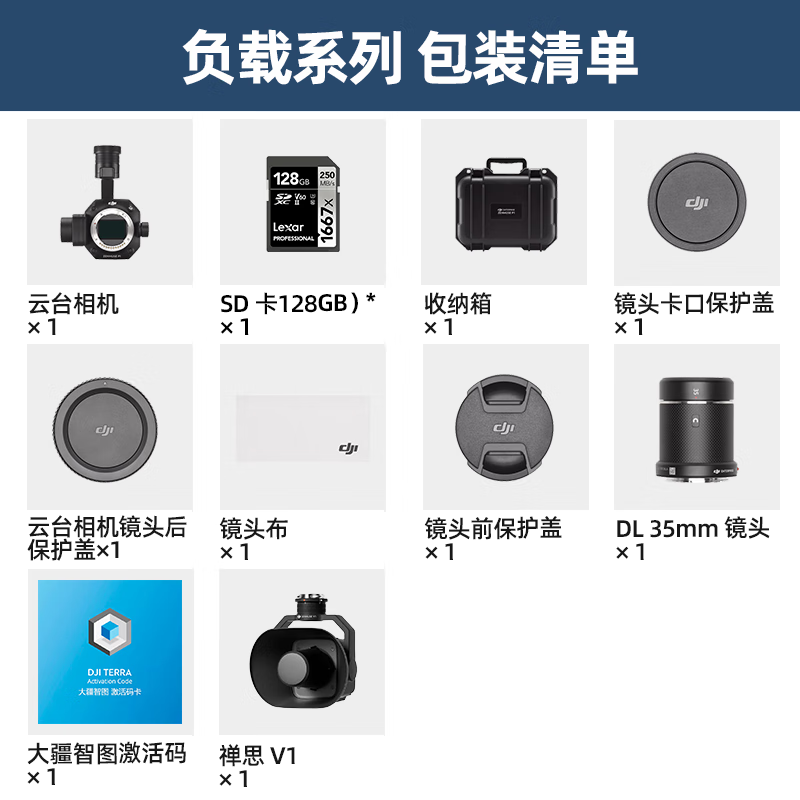 大疆 DJI Matrice 400无人机+禅思P1镜头+禅思V1喊话器机械快门 经纬M400含电池+充电箱+桨叶提货卡高清大图