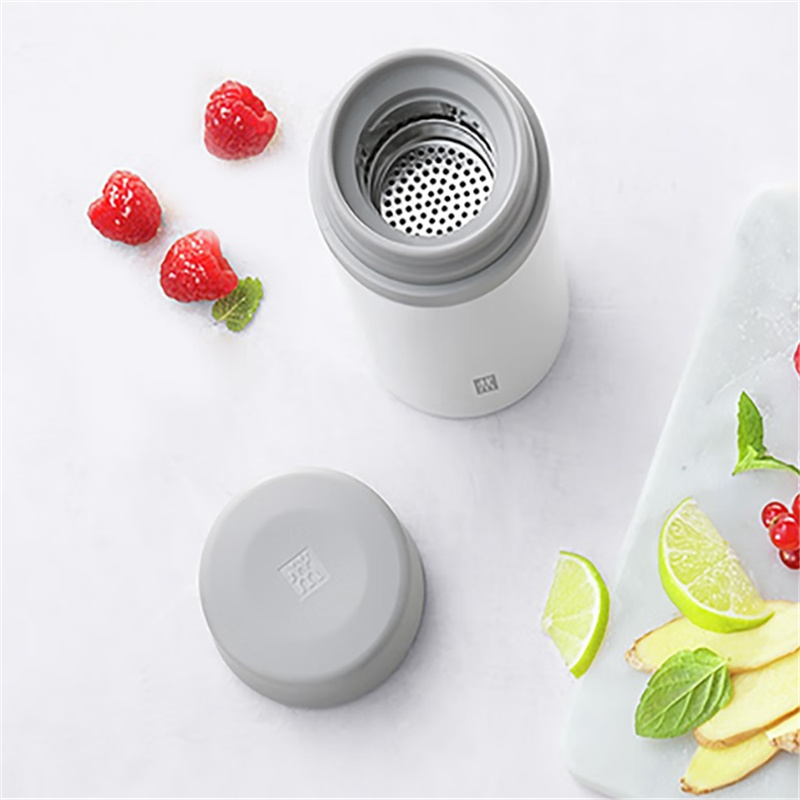 双立人真空保温茶滤杯420ml (白色)39500-501