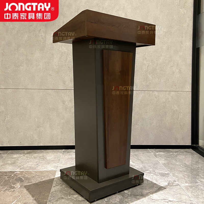 中泰(jongtay)演讲台培训会议室主持台主席台教师发言讲台酒店迎宾接待台 J-JL-HE1024