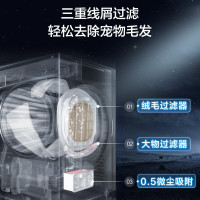 松下(Panasonic)热泵烘干机 低温烘干 原装变频压缩机 免熨烫 衣干即停 NH-9095T