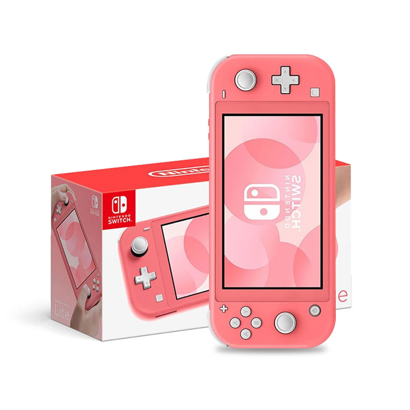 任天堂nintendoswitch掌上游戏机便携switchlite主机珊瑚粉色日版