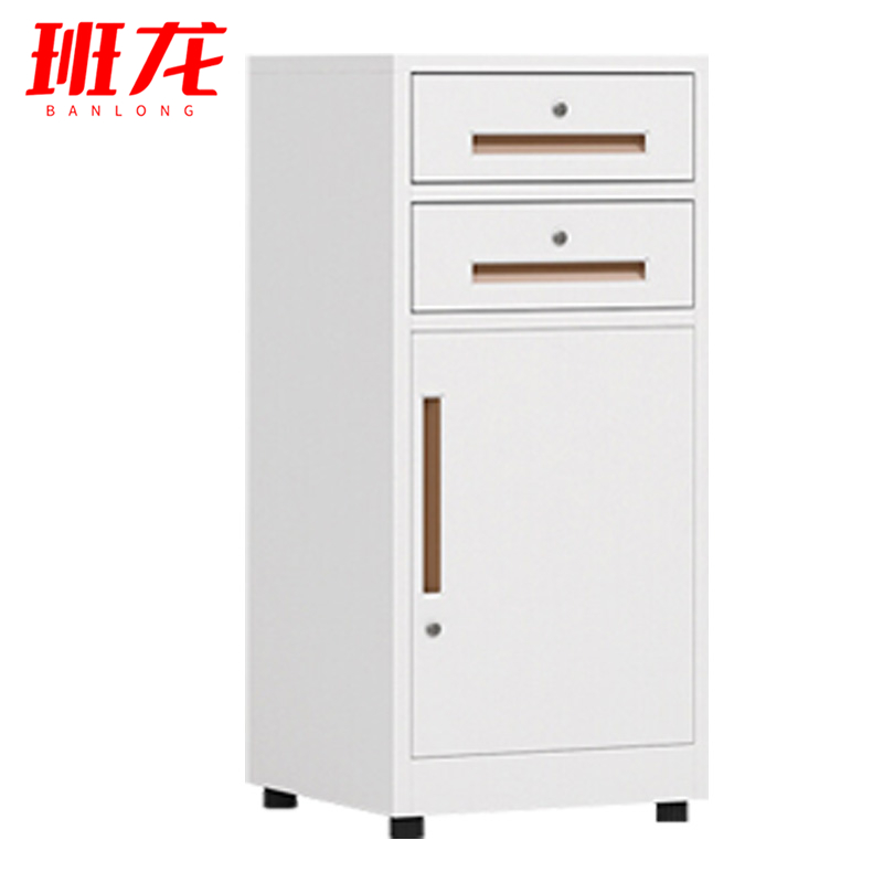 班龙抽屉矮柜白色台高清大图