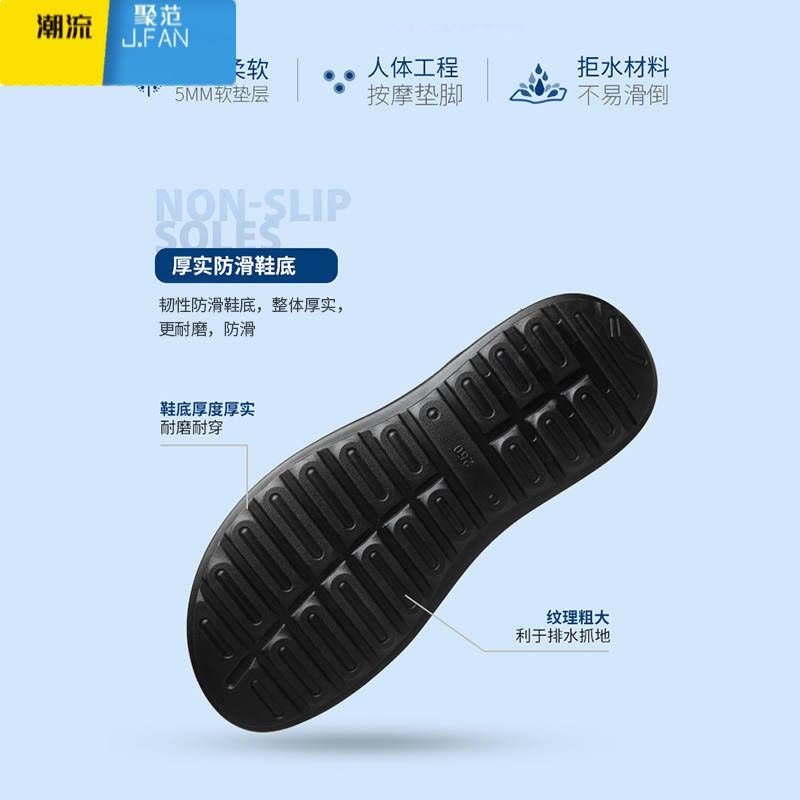 聚范男士凉鞋夏季2024新款潮拖鞋两用沙滩鞋软底外穿休闲凉拖鞋男图片