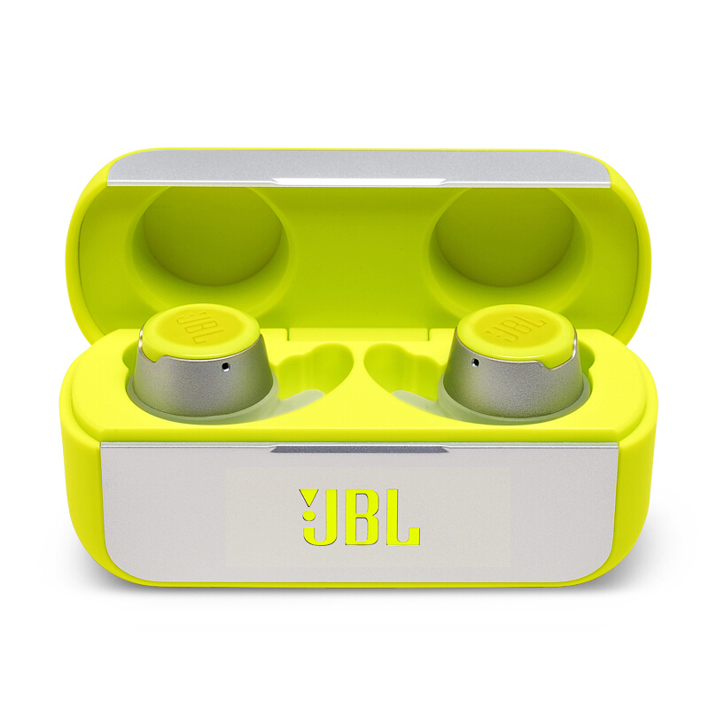JBL FLOW入耳式真无线运动蓝牙耳机 跑步防水防汗音乐耳机 苹果安卓通用耳麦 充电盒 绿色