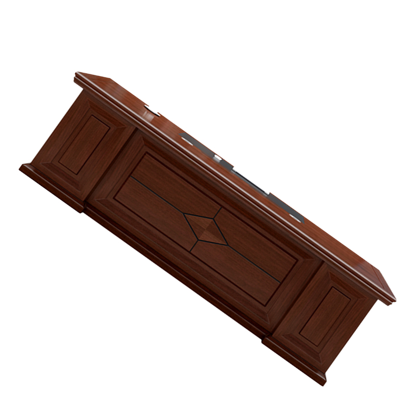 堇柏 老板桌 2米 张高清大图