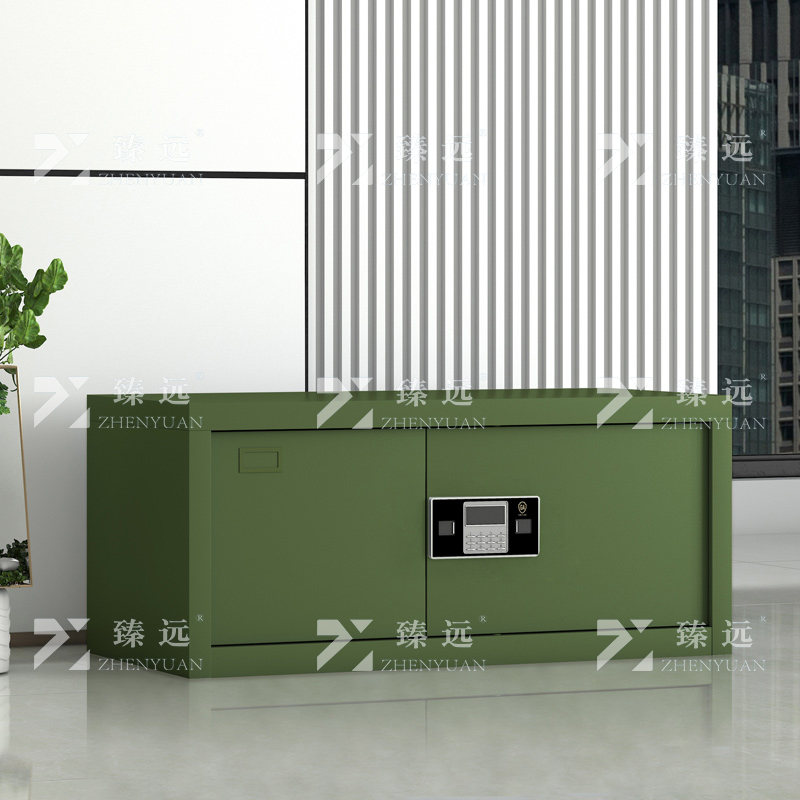臻远 ZYJJ-80088 保密柜 顶柜绿色电子锁 长900*宽420*高400mm 单位:1台高清大图