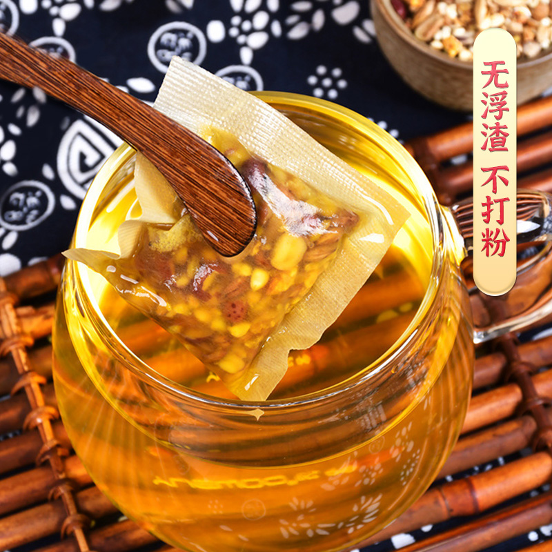 南京同仁堂红豆薏米茶150g/袋红豆薏米芡实赤小豆薏仁黄苦荞大麦代用茶养生茶高清大图