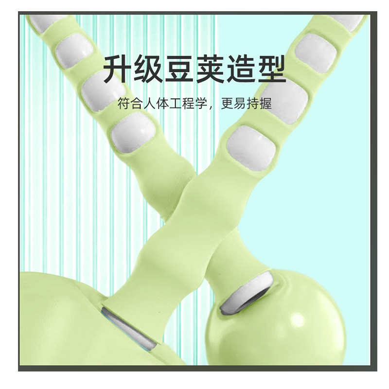 Sportsoul儿童竹节跳绳 绿色高清大图