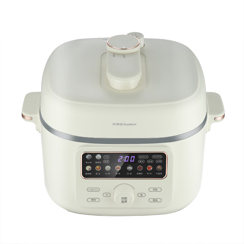 荣事达(Royalstar)YDG40-130A261 电脑版电压力锅 0.38kg(单位:个)白色
