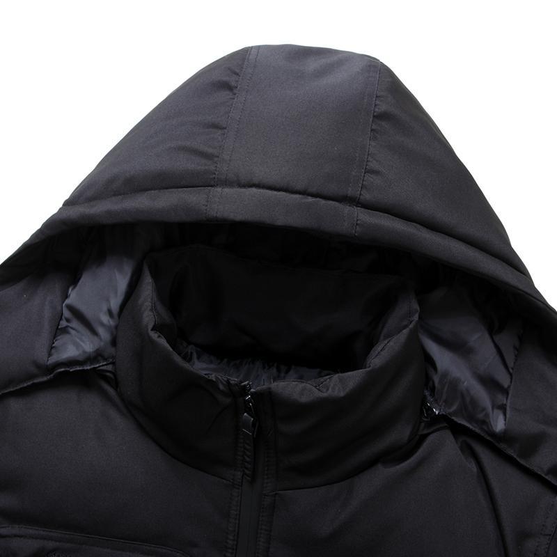 [直营]木林森(MULINSEN)羽绒服男士中长款新款冬季潮流加厚外套韩版休闲高端