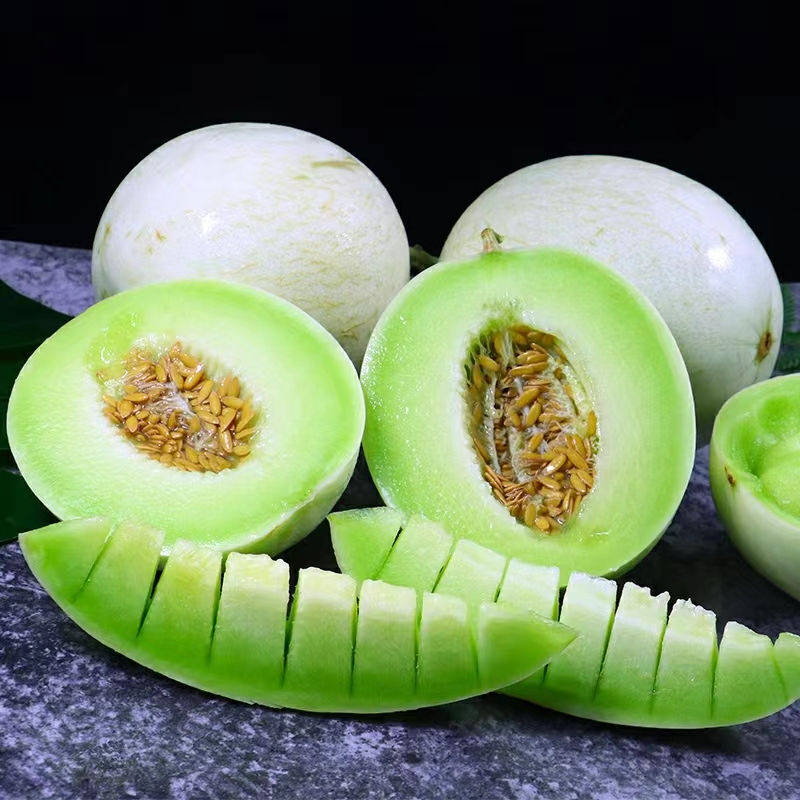 正宗玉菇甜瓜5斤新鲜水果当季整箱白蜜瓜冰淇淋香瓜脆甜哈密瓜