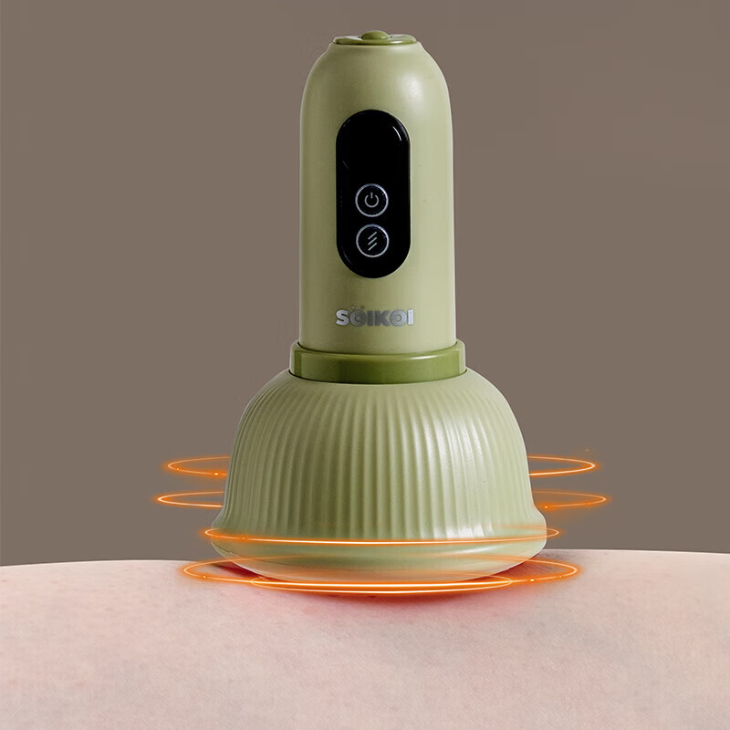 SOIKOI司崎库 电动拔罐器礼盒 S16(绿色)高清大图