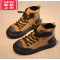 可莉允男童马丁靴2022新款秋季儿童鞋子男秋冬季二棉鞋女童靴子加绒