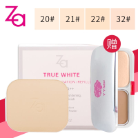 Za/姬芮粉饼新能美,白两用粉芯9g 20#瓷白色 专柜正品 遮瑕提亮肤色保湿定妆
