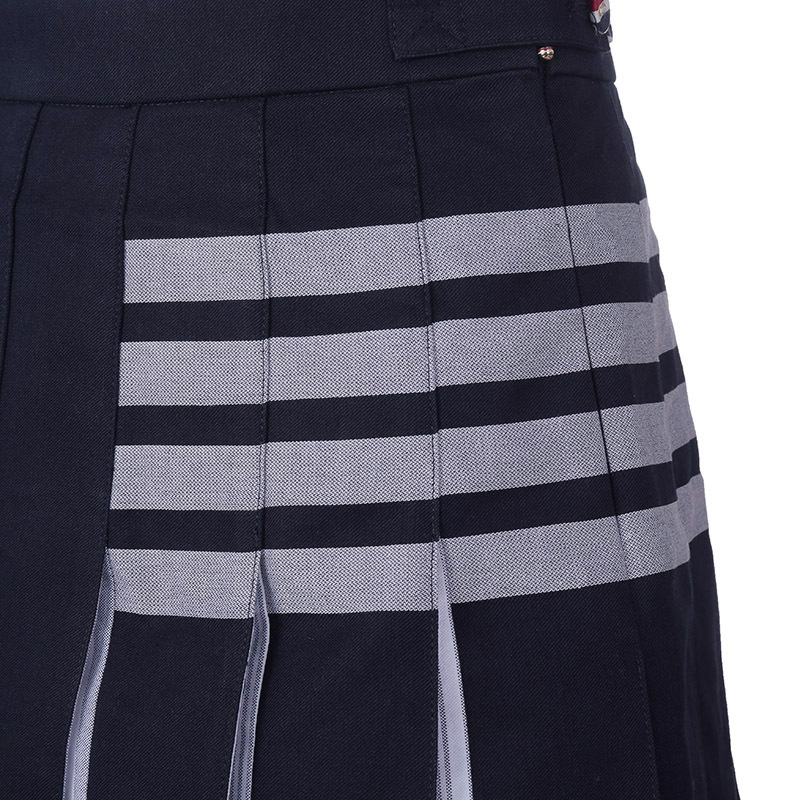 汤姆·布朗 thom browne 女士棉质百褶裙子短裙fgc846a 07890