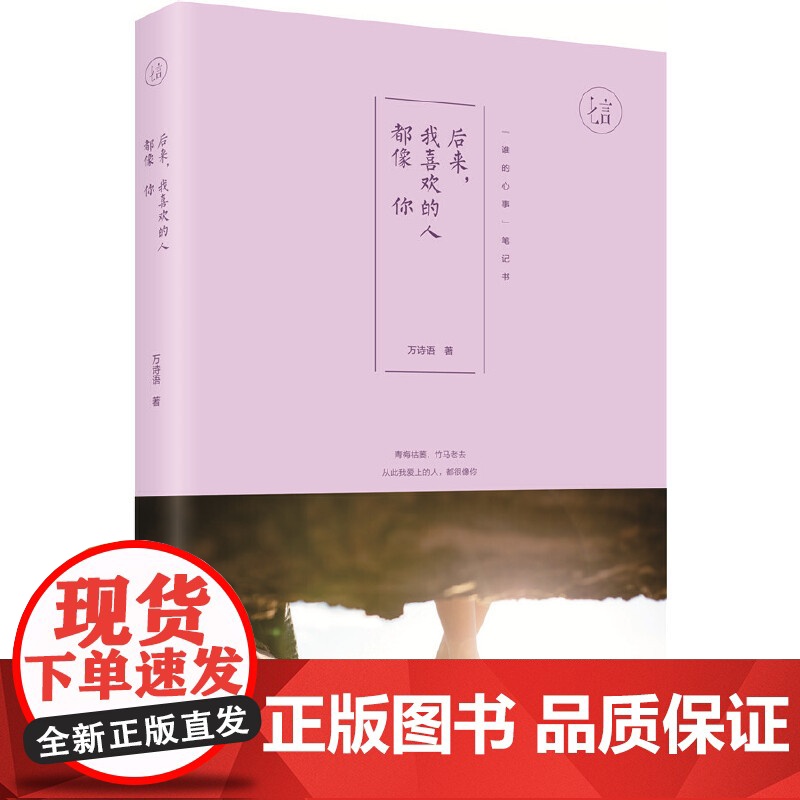 后来,我喜欢的人都像你 万诗语 化学工业出版社 正版书籍高清大图