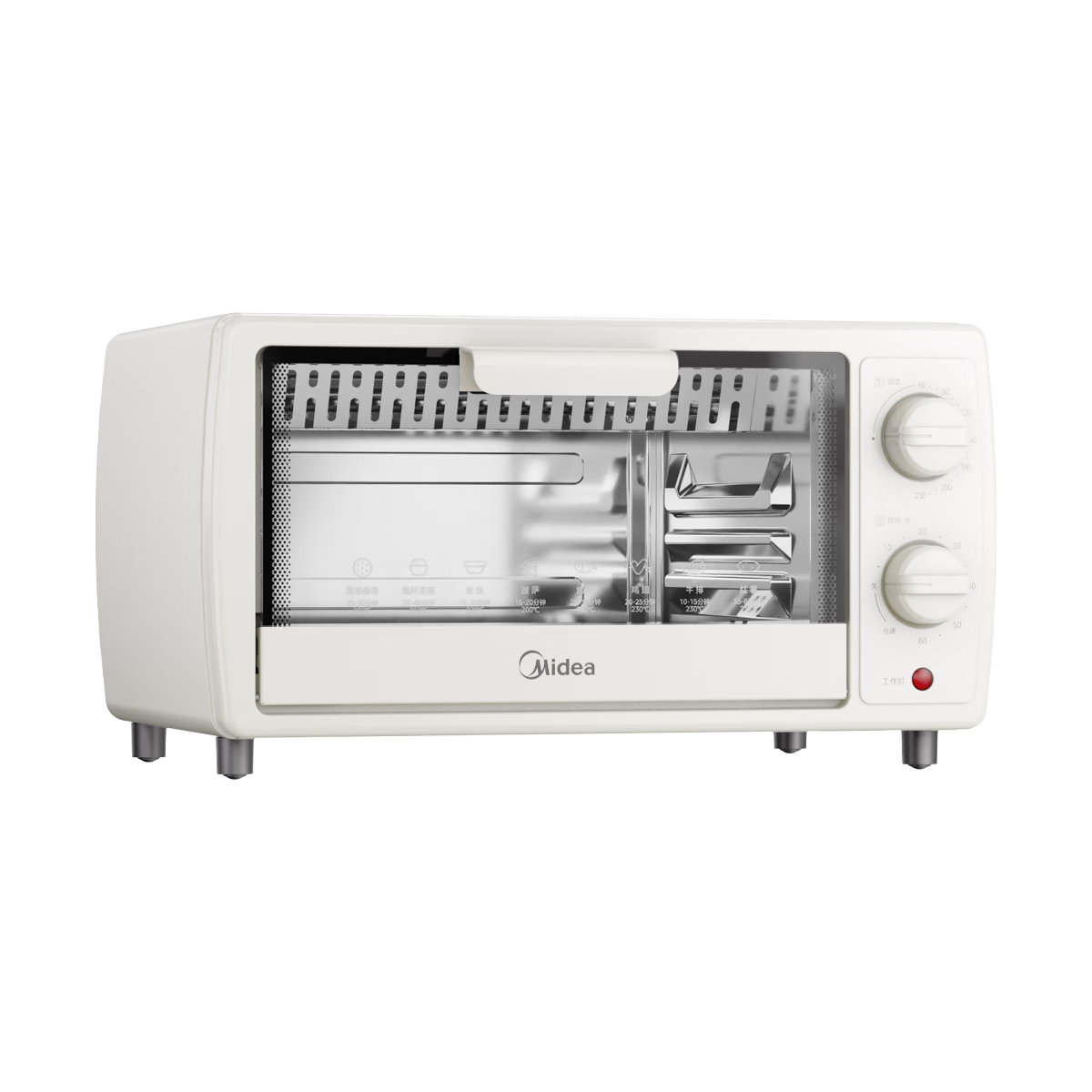 美的(Midea)PT10X1 电烤箱 10L(单位:台)白色高清大图