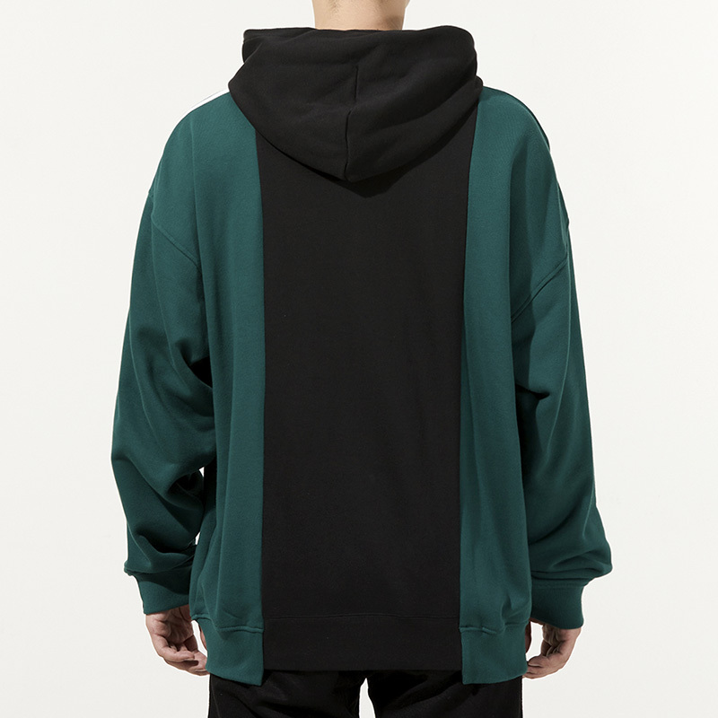 Adidas阿迪达斯三叶草卫衣男2022新款运动服连帽休闲套头衫HC0375