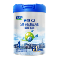 君乐宝乐铂4段奶粉K2适用于3周岁以上儿童学生成长配方四段奶粉800g