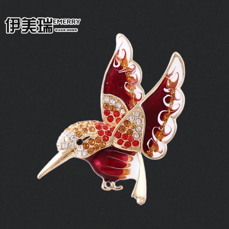 景泰蓝工艺琉璃烤漆胸针 女 别针 胸花 丝巾扣礼物送女朋友老婆生日礼物