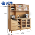 铭羽洋置物柜原木台