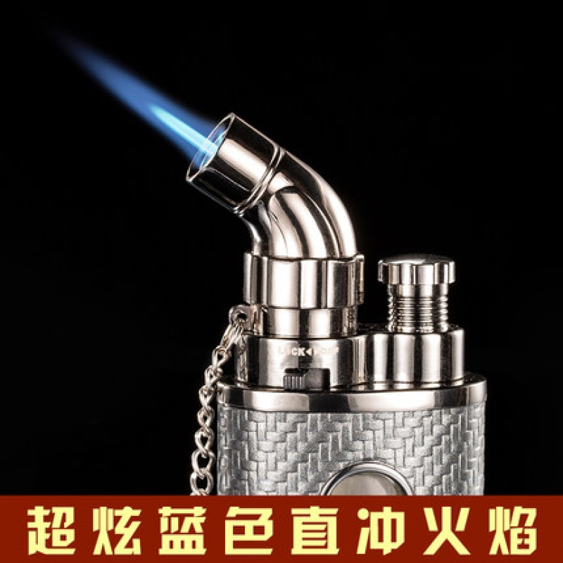 jobon中邦复古气体充气防风打火机创意个性点烟器雪茄打火机正品