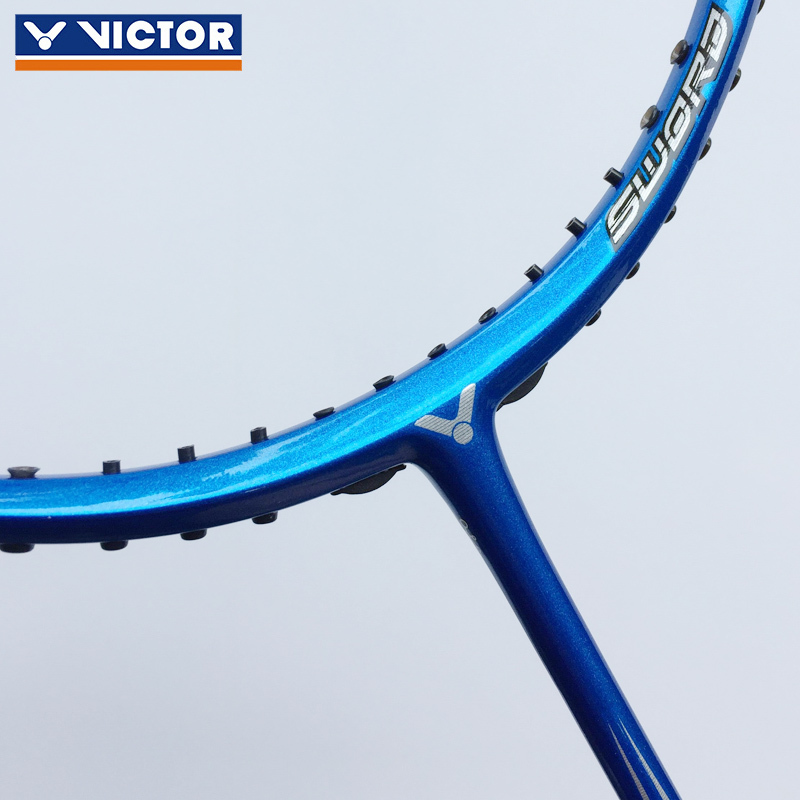 VICTOR威克多羽毛球拍亮剑12 BRS-12 高端进攻型 全碳素单拍专业比赛 攻防兼备